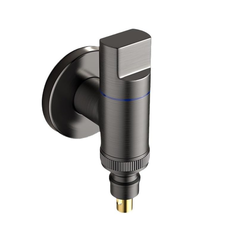 HASTHIP® Laundry Faucet, Small Full-Metal Universal Faucet(Gray HASTHIP® Laundry Faucet, Small Full-Metal Universal Faucet(Gray